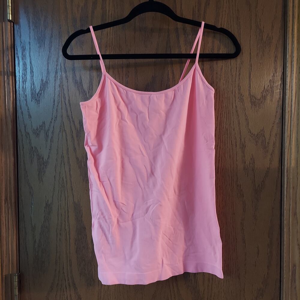 Maurices Coral Pink Basic Adjustable Strap Cami Size L/XL